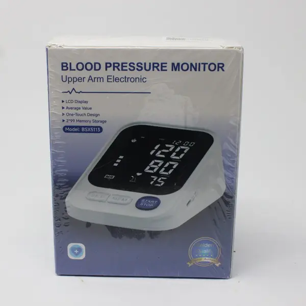 BSX5113 Upper Arm Electronic Blood Pressure Monitor