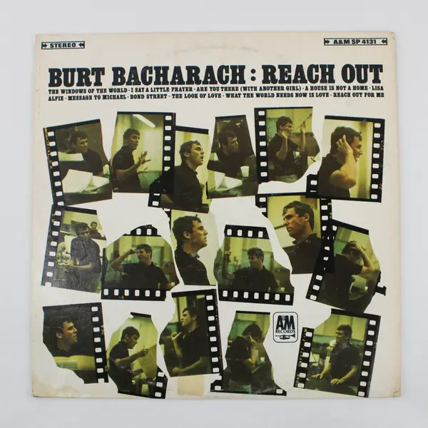 Burt Bacharach Reach Out 2-LP Double Vinyl Set A&M SP-4131 Stereo 12in