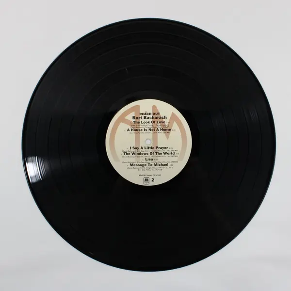 Burt Bacharach Reach Out 2-LP Double Vinyl Set A&M SP-4131 Stereo 12in