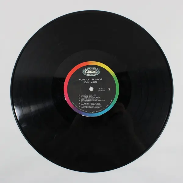 Jody Miller Home of the Brave LP Capitol Records T-2412 12in Vinyl