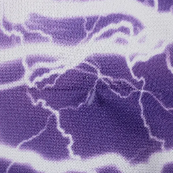The Bowlers Company Storm Purple Lightning Quarter Zip Shirt 2XL