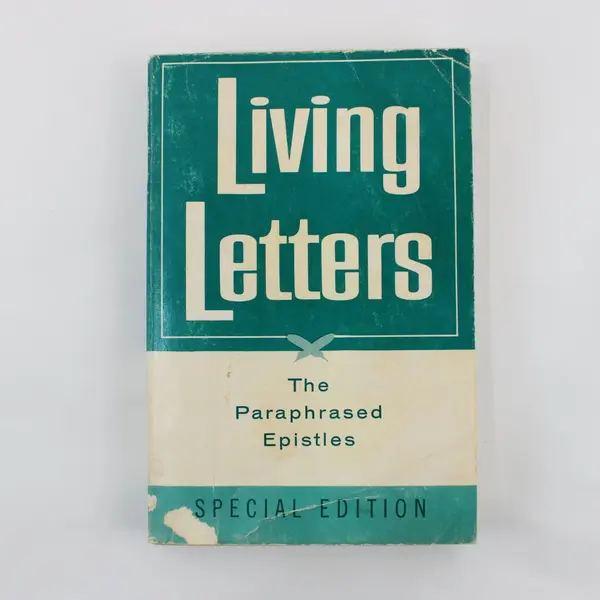 Living Letters Kenneth Taylor Paraphrased Epistles Special Edition