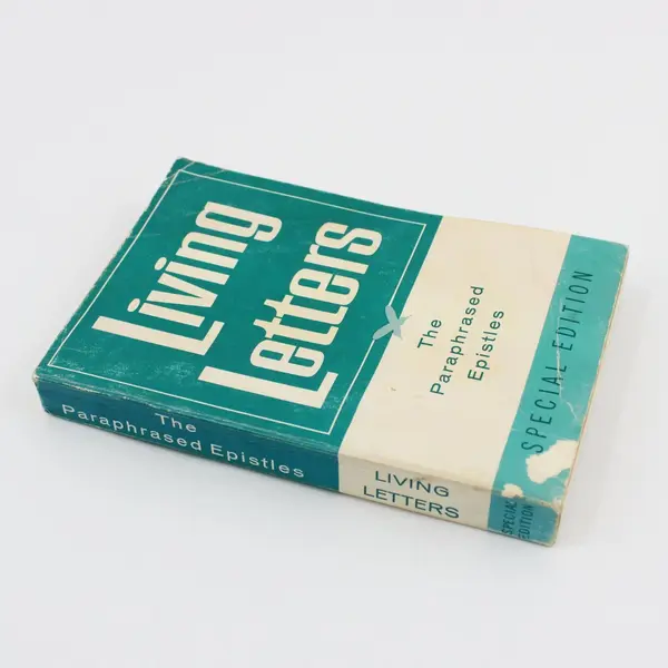 Living Letters Kenneth Taylor Paraphrased Epistles Special Edition