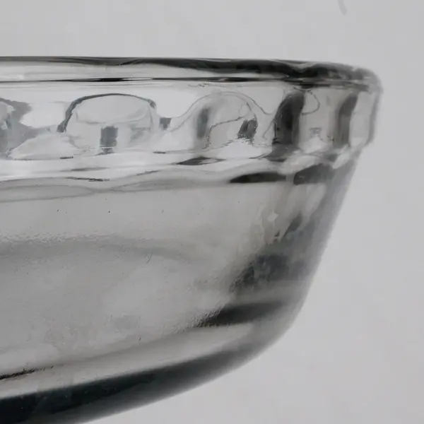 Anchor Hocking 9.5" Clear Glass Deep Dish Pie Pan with Handles