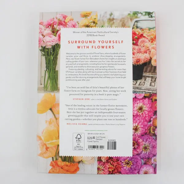 Floret Farm's Cut Flower Garden Grow Harvest Arrange Book Erin Benzakein