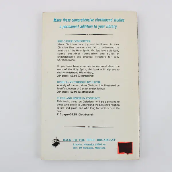 Practical Studies in Revelation Vol I Theodore H. Epp Religious Study Book