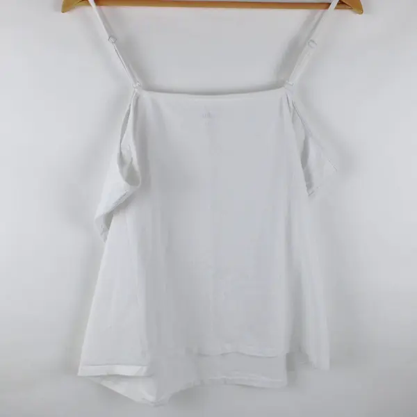 DIP Women's White Cami Tank Top Size 2X Pre-Owned
