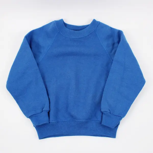 Bassett-Walker Boys Knit Sweater Blue Size M (5-6)