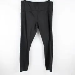Avia Women's Large Black Cropped Activewear Leggings Size 12-14