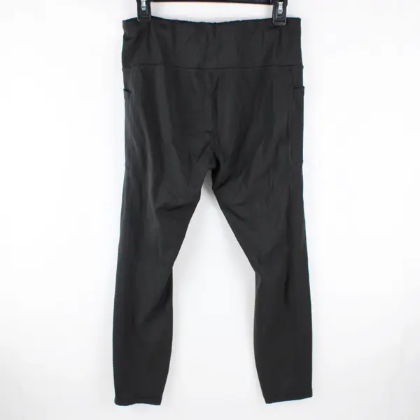 Avia Women's Large Black Cropped Activewear Leggings Size 12-14
