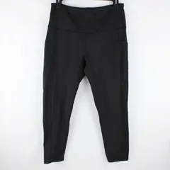 LegEnd Women's Black Activewear Capri Leggings Size Large