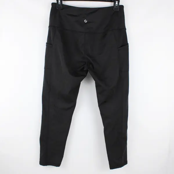 LegEnd Women's Black Activewear Capri Leggings Size Large