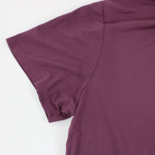 SHEIN Women's Be Real Not Perfect Graphic T-Shirt Purple 2XL Short Sleeve