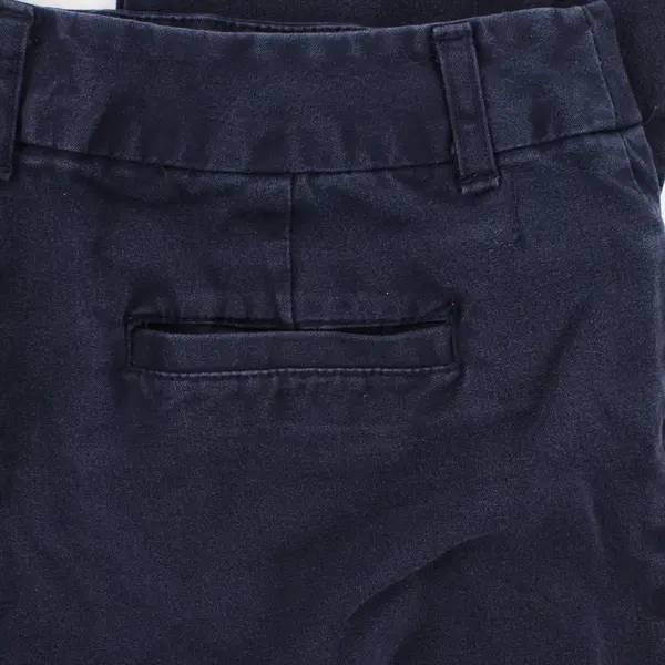 St. John's Bay Women's Petite Straight-Leg Pants Navy Blue Size 10P
