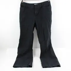 St. John's Bay Women's Bootcut Pants Black Classic Fit Size 10P