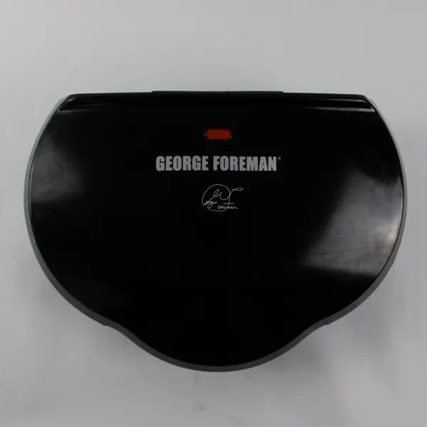 George Foreman GR10B Classic Plate Electric Contact Grill Black