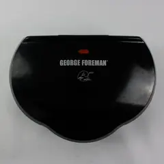 George Foreman GR10B Classic Plate Electric Contact Grill Black