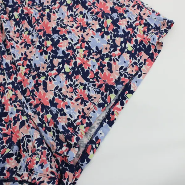J+B Women's Sleep Shorts Large Multicolor Floral Modal Spandex Drawstring