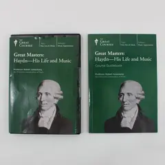 Great Courses Great Masters Haydn His Life & Music 2-Disc Set DVD W/Guidebook
