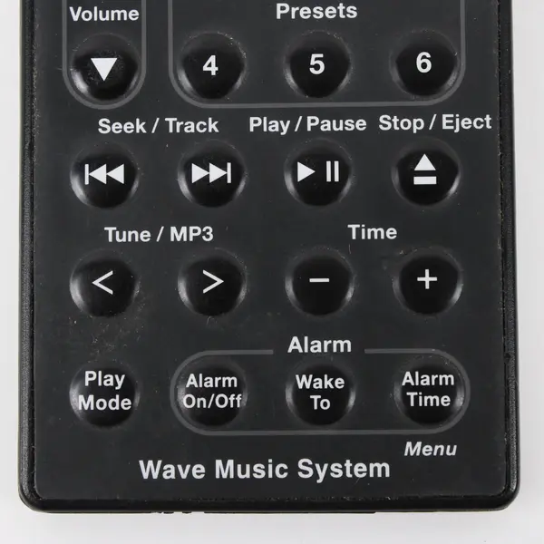 Bose Wave Music System Remote Control AWRCC1 AWRCC2 Black IR