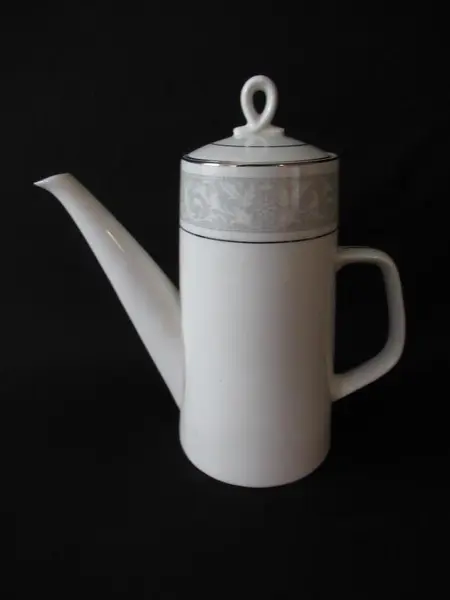 Imperial China 5671 Whitney Coffee Pot With Lid by W. Dalton