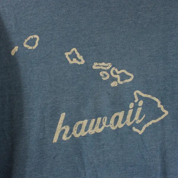 Home Free Blue Hawaii Men's Medium T-Shirt 38/40 Short Sleeve