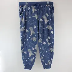 Disney Dumbo Women's L Blue Fleece Pajama Pants Joggers