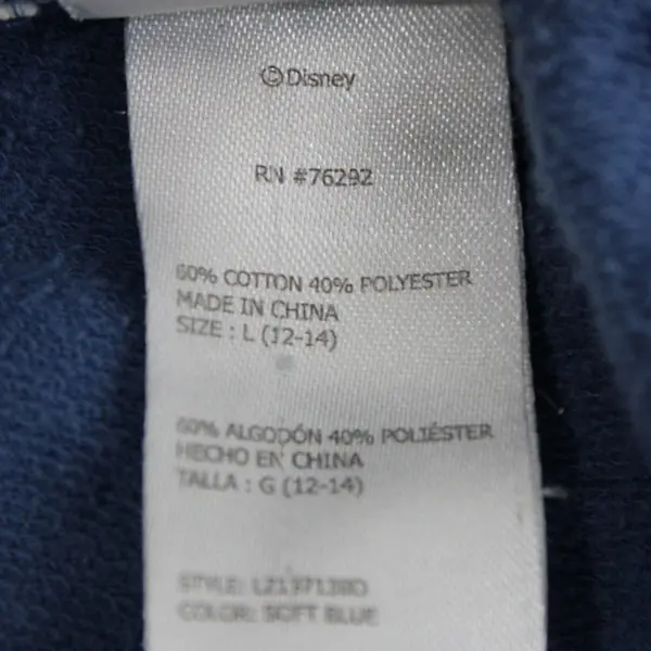 Disney Dumbo Women's L Blue Fleece Pajama Pants Joggers