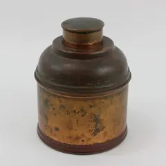 Rumford Vintage Copper Tobacco Humidor Container Canister