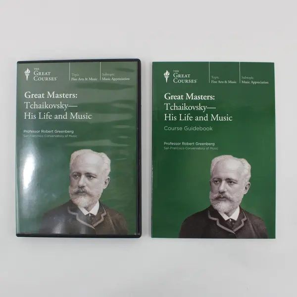 The Great Courses Great Masters Tchaikovsky Life & Music 2-Disc DVD Guidebook