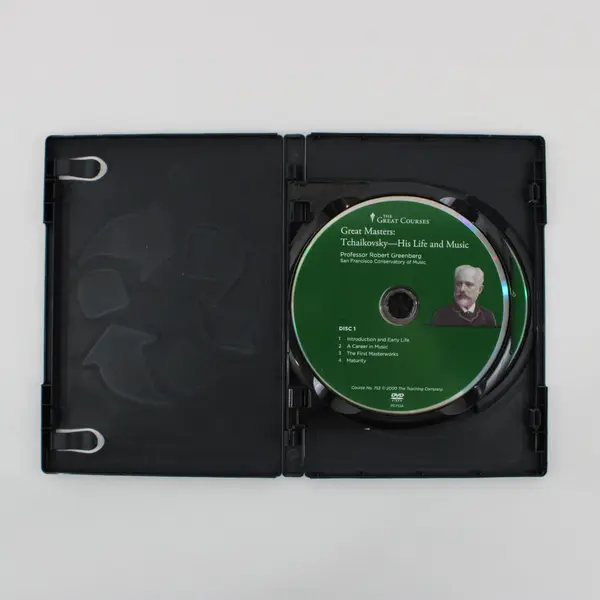 The Great Courses Great Masters Tchaikovsky Life & Music 2-Disc DVD Guidebook