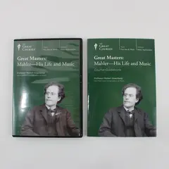 The Great Courses Great Masters Mahler 2-Disc DVD Set W/Guidebook R Greenberg