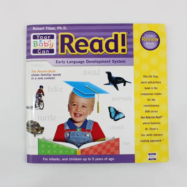 Lot of 5 Your Baby Can Read! Word & Picture Flip Books Robert Titzer 2008 PB