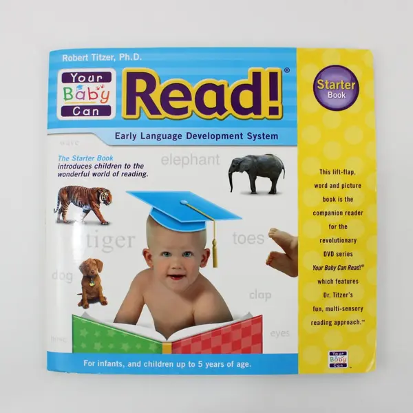 Lot of 5 Your Baby Can Read! Word & Picture Flip Books Robert Titzer 2008 PB