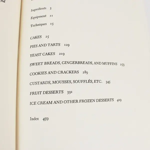 Maida Heatter's New Book of Great Desserts Hardcover Cookbook