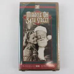 Miracle on 34th Street 1947 VHS 50th Anniversary 1997 B&W