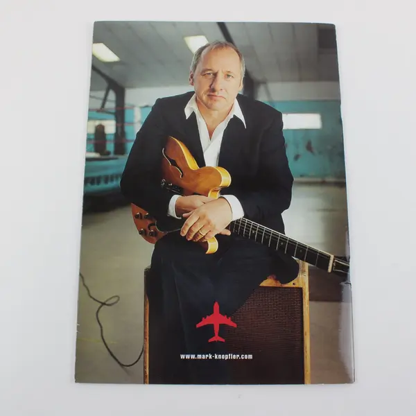 Mark Knopfler Sailing to Philadelphia 2001 Concert Booklet With Ticket Stubs PB