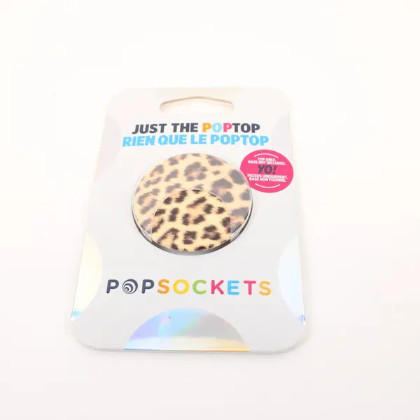 PopSockets Poptop Leopard Print Swappable Replacement Top Only