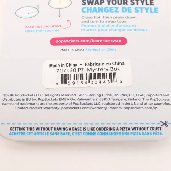 PopSockets Poptop Leopard Print Swappable Replacement Top Only