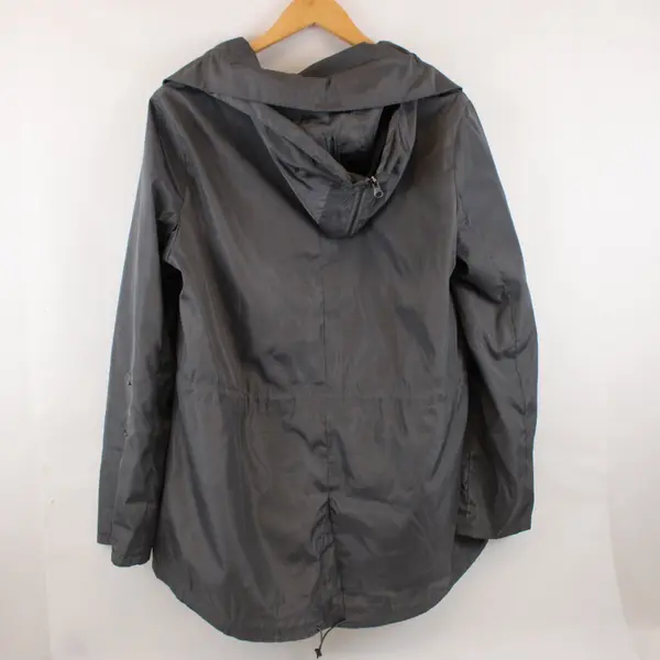 Tommy Hilfiger Men's Large Gray Hooded Field Jacket