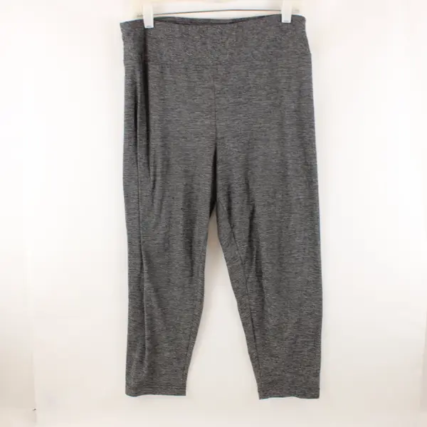 No Boundaries Juniors Capri Leggings Gray XL 15-17 Pre-Owned