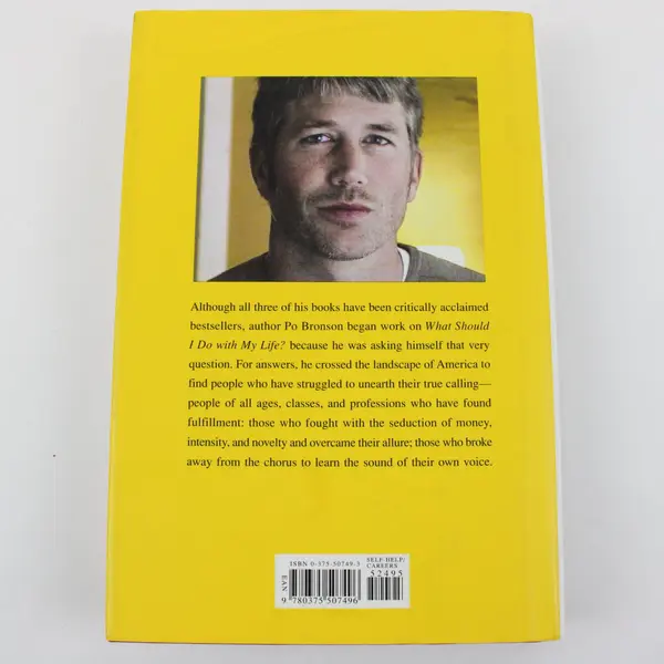 What Should I Do with My Life? Po Bronson Hardcover 2002 ISBN 9780375507496