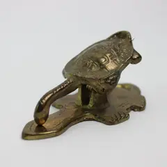 Solid Brass Turtle Paper Clip Paperweight Unbranded