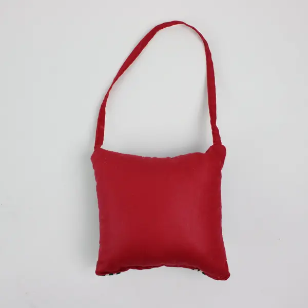 Christmas Santa Hanging Pillow Ornament Decorative