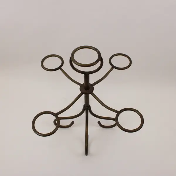 Wrought Iron Candelabra Condiment Holder