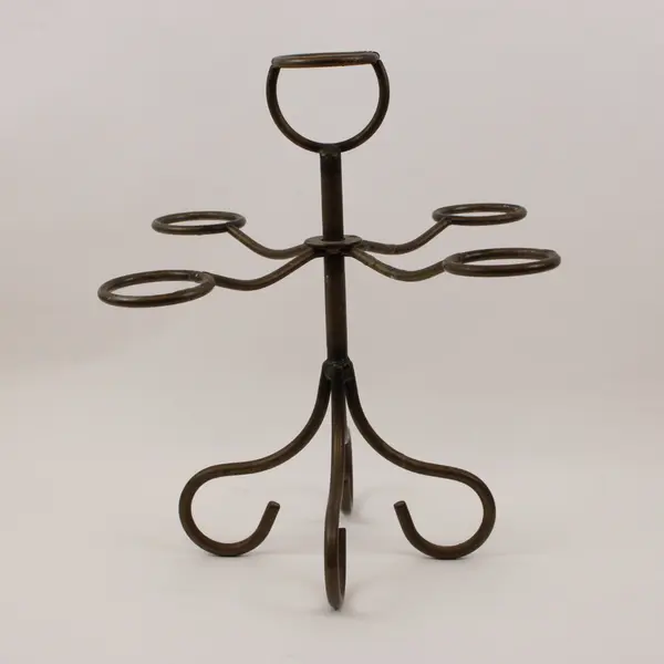 Wrought Iron Candelabra Condiment Holder