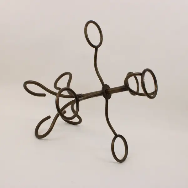 Wrought Iron Candelabra Condiment Holder