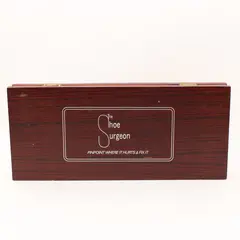 Shoe Surgeon Shoe Stretching Kit Wooden Case Tool Tips Spray Instructions