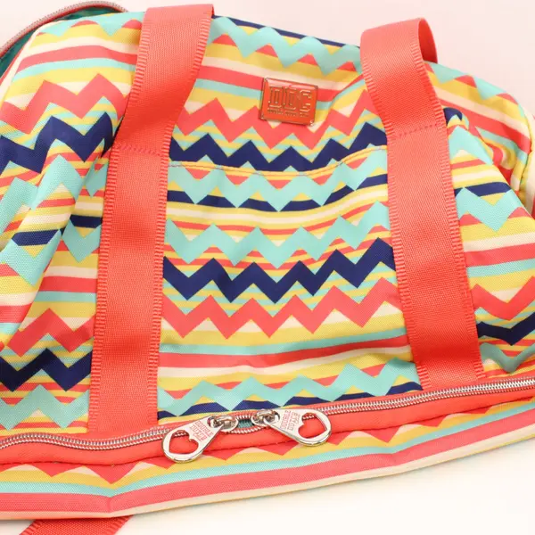 Double Dutch Club DDC Chevron Design Travel Bag 