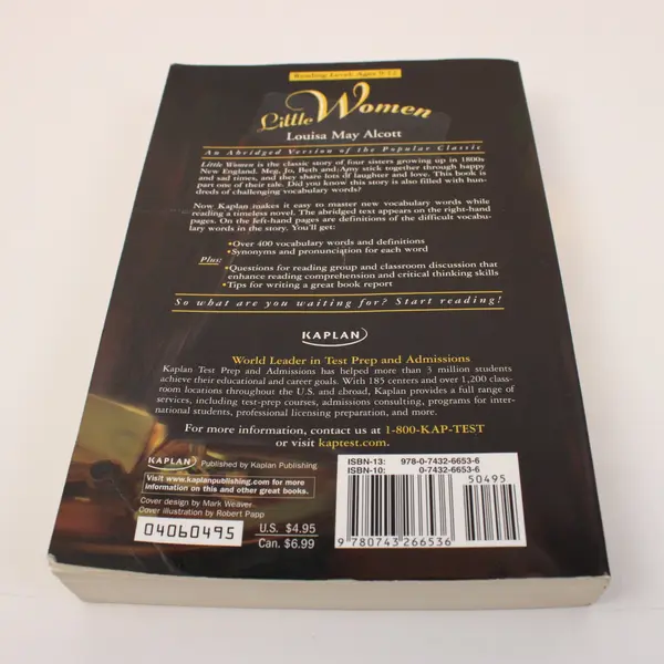 Little Women Louisa May Alcott Kaplan Vocab Young Readers ISBN 9780743266536